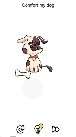 Brain Out Level 73 – Comfort My Dog | Solve the Puzzle! #shorts