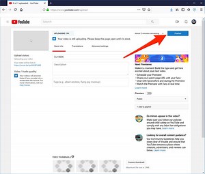How to Upload a YouTube Video