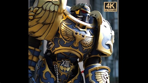 （返视频）战锤40K 基里曼 cosplay 广州萤火虫漫展