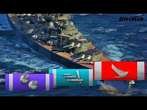 Tirpitz - 7 Kills - 285K DMG - World of Warships
