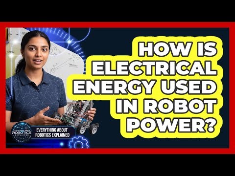How Is Electrical Energy Used In Robot Power?