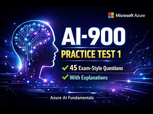 AI-900 Practice Test 1 | Microsoft Azure AI Fundamentals | 45 Exam-Style Questions