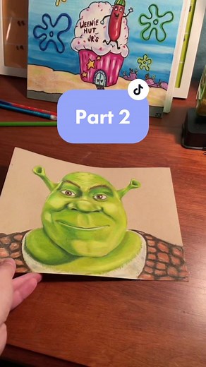 Drawing Shrek: Part 2