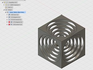 3D Adaptive clearing and recutting