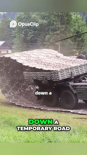 Military Truck Lays Down Roads! Unbelievable Tech! #fbreelsfypシ゚viralfbreelsfypシ゚ #foryou | Maribel's Explorer'Vlog