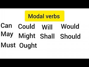 Modal verbs|Modals| who to use modal verbs| in English grammar|‪@EnglishwithLucy‬