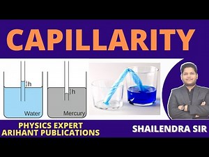 CAPILLARITY | RISE OR FALL OF LIQUID IN CAPILLARY TUBE | SURFACE TENSION | #capillarity #physicsfact