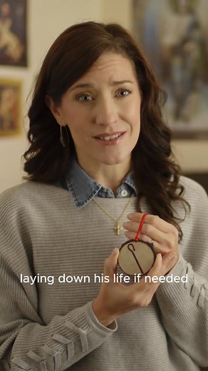 Jesse Tree Day 12: THE GOOD SHEPHERD (Follow along with us each day until Christmas, as we anticipate Jesus' Coming!) O God, give us new strength from the courage of Christ, our Savior and Redeemer. He is our Good Shepherd; let us hear the sound of His voice; lead our steps in the path He has shown, that we may receive His help and one day enjoy the light of your presence forever in Heaven. We ask this through Jesus Christ our Lord, Amen. Get the Jesse Tree Book and Ornaments Set Item no. 2022K