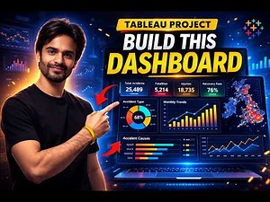 Data Analyst Portfolio Project in Tableau | Road Accident Dashboard Tutorial