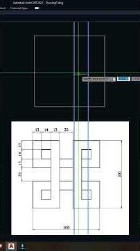 2D CAD EXERCISES #65 STUDYCADCAM