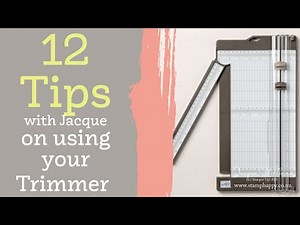 12 Tips for Using Your Trimmer! How to Cut Straight, Use Your Rulers, and Make Your Blades Last