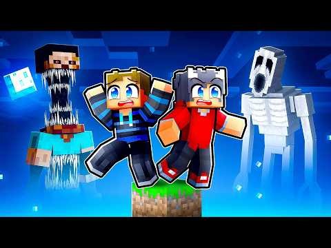 Vi Er Fanget På En UHYGGELIG ONEBLOCK i Minecraft!
