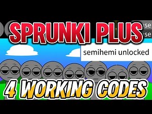 *NEW CODES* All Sprunki Plus Working Codes for April 2025