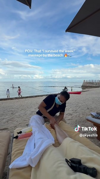 Weekend Beach Massage Experience in Cebu City