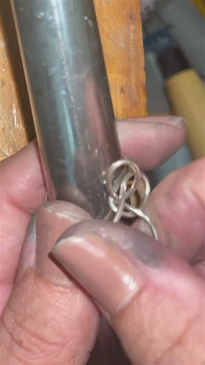 Easy Squiggle Ring Tutorial #jewellery #tutorial #making #ring #tips #handmade #viral #popular #hint