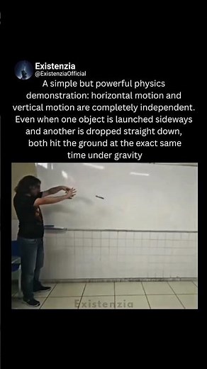 Why Sideways Speed Doesn’t Change Falling Time