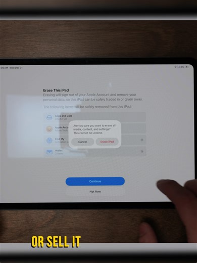How to Erase an iPad
