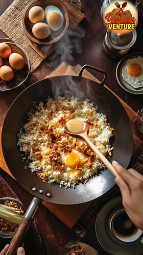  Garlic Fried Rice (Sinangag) The ultimate breakfast partner — simple but flavorful. #gutomventure #cookingrecipe #foodlovers #filipinofood #recipeideas #sinangag | GutomVenture | Facebook