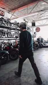 I can look around here and see so many of my mentors here in these bikes. This collection has been shaped by time experience and travel. This 1947 Chevrolet dealership is the prefect space to land when I’m not filming to recharge my batteries. | Mike Wolfe American Picker