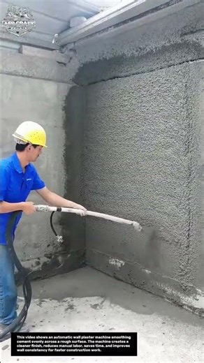Wall Plaster Machine That Finishes Perfectly Fast