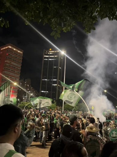 Atletico Nacional y la pasión en Bogotá