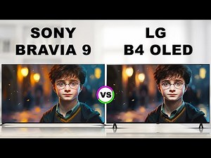 Sony BRAVIA 9 LCD TV vs LG B4 OLED TV Overview | SONY VS LG