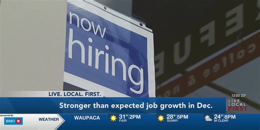 Job growth stronger than expected in January