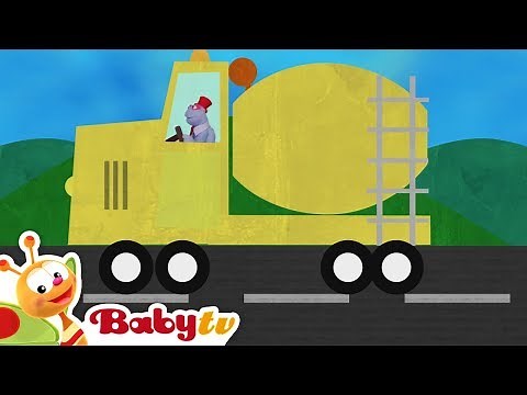Red Car, Yellow Truck, Green Airplane, Train of Colors and Yellow Submarine | Puzzle Special ‪@BabyTV‬