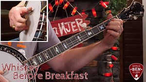 Let's get a little crazy and go to D Tuning for this one! The first A & B parts are simple, with some spice thrown in the second go round! Gold Pick members at BanjoBenClark.com receive: – 20 minute lesson! – 100% accurate tabs! – JamTrack MP3's! LessonLink: https://banjobenclark.com/lessons/whiskey-before-breakfast-d-tuning-banjo-intermediate | Banjo Ben