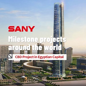 This "Milestone Projects Around the World" episode takes us to the CBD of Egypt's new administrative capital. Covering an area of 505,000 m² and with Iconic Tower, Africa's tallest building (385.8m), the district is SANY's most significant project in Egypt. #QualityChangesTheWorld #SANY | SANY Group