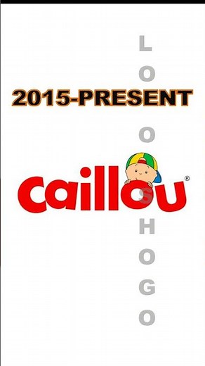 Caillou & Paw Patrol Logo Evolution #caillou #pawpatrol #animatedseries #logoshogo