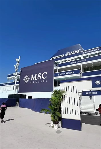 Cruise ship on land concept structure and design overview