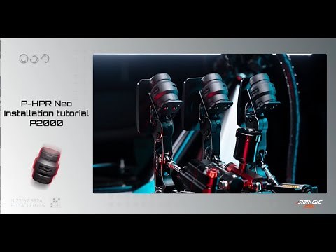 P-HPR Neo P2000 Installation Tutorial | SIMAGIC Tutorial
