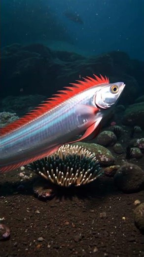 The Most Beautiful and Creepy Fish in the Ocean #DeepSea #RareFish #OceanMysteries #SeaCreature
