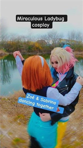 Shut up and dance | Zoé & Sabrina ‪@nikkihatsunecosplay‬ #miraculous #cosplay #shorts
