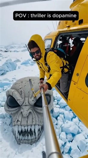 imRiken on Instagram: "Explorers venture into Antarctica and discover a secret hole beneath the ice leading to a hidden world filled with mysteries of an unknown advanced civilization "sci fi FilmConcept found footage" . . . . . .We went to the edge of the world and found something that shouldn't exist. This is the ultimate thriller experience. Our journey began in the frozen wasteland of Antarctica, where we spotted a massive, terrifying alien skull half-buried in the ice. This wasn't a movie—t