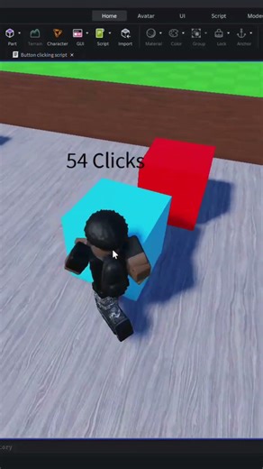 Day 2 of making my own clicker game on roblox #shorts #roblox #lgamechannel #click #clicker #memes #