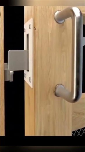 Unbelievable Gate Latches & Door Security Hacks! #wood #diywoodworking #engineering