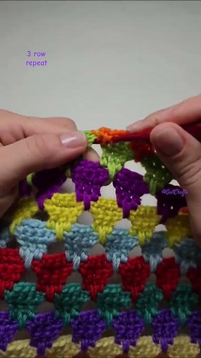 Lace 3 Row Repeat Crochet Pattern | Spike / Long DC Stitch #crochettutorial #easycrochet #knitting