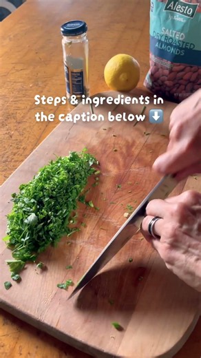 Grilled Salmon with a Fresh Herb Salsa #recipe #salmon