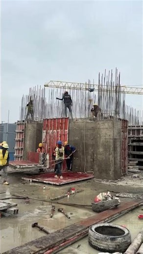 Core wall Formworks Removing Step by Step! #construction #shorts