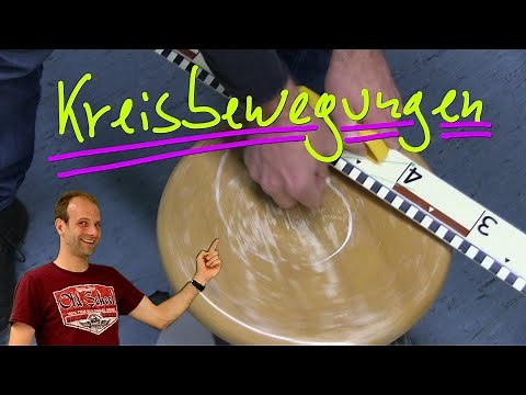 Circular motion - centrifugal and centripetal forces (physics)
