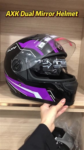 The new AXK helmet is comfortable and breathable, ICC certified, durable, impact-resistant, and drop-proof. Multiple styles are available! #AXK #helmet #motorcycle