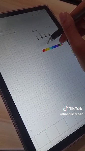 Samsung A7 Tablet Writing Notes with Universal Stylus Pen