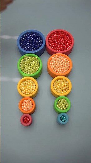 💤✨ASMR Bead in a Bowl: Sounds of Bead Relaxation #asmr #beads