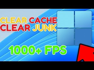 How to Clear ALL CACHE & JUNK From Windows 10 & Windows 11 EASY!