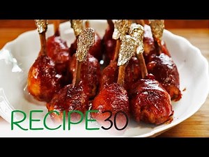 How to make Chicken Lollypops with barbecue sauce