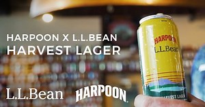 An easy-drinking New England fall beer from Harpoon Brewery x L.L.Bean