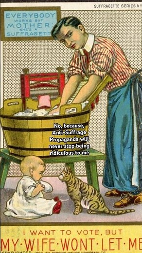 Anti Suffragette movement Propaganda | 1900-1920 | #arthistory #art #history