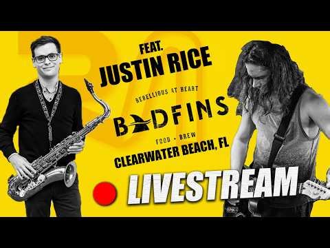 Spring Break! | Sax Looping Duo feat. Justin Rice | Badfin's Clearwater Beach, FL | #livemusic
